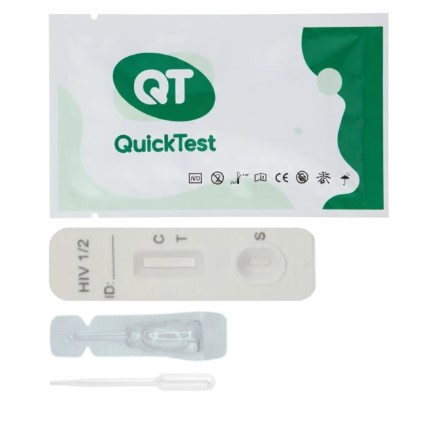 Тест для швидкого визначення ВІЛ 1/2 КвікТест (QuickTest)
